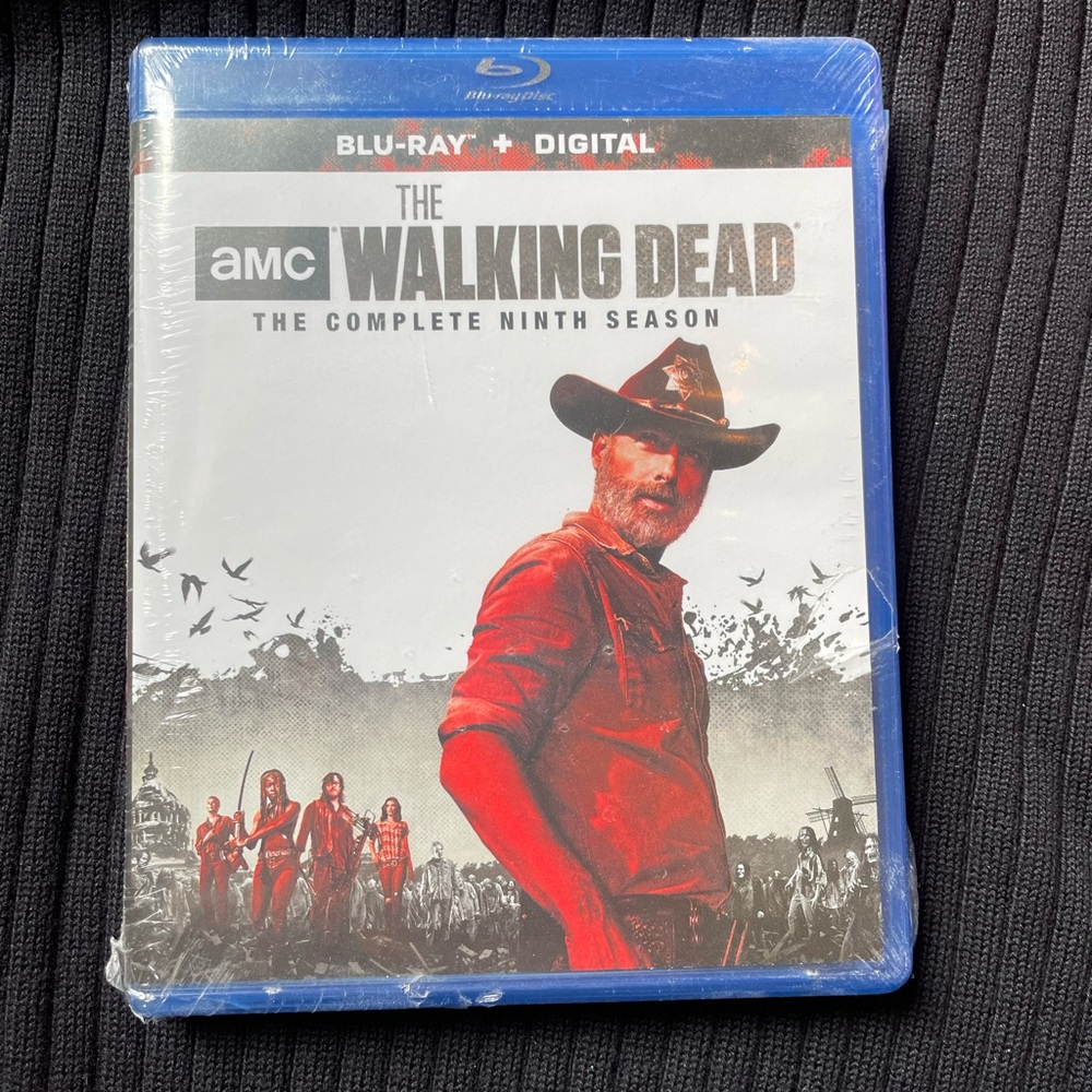 Walking dead 9th season  blue ray